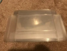 5 SNES / N64 Plastic Protector Sleeve Covers for Boxed Games