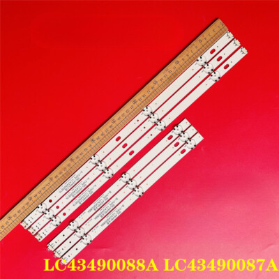 3pcs LED strips LG LC43490087A LC43490088A 43LJ6130 43LJ6140 43LJ614T 43LJ5550