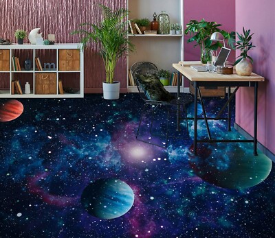 3D Starry Planet 2246NA Floor WallPaper Murals Wall Print 5D AJ WALLPAPER AU Fay