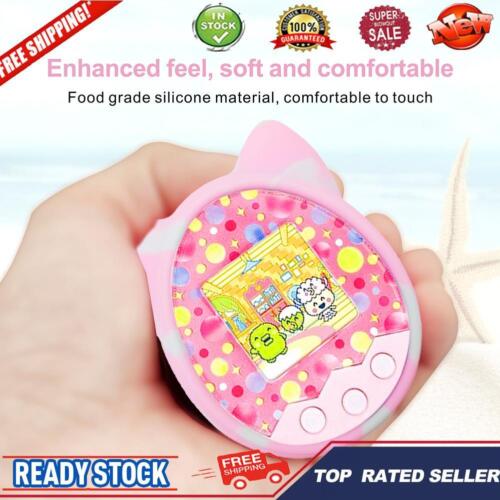 Soft Silicone E-pet Machine Protector with Lanyard for Tamagotchi Meets/4U/4U+ - Picture 1 of 11
