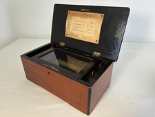 Lith S. Picard Geneve Schweizer Walzenspieluhr Deutscher Kaiser Marsch 4 Airs