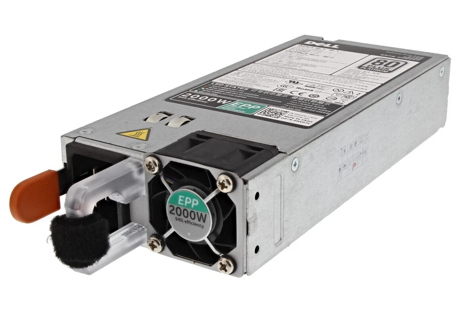 Dell PowerEdge FX2/s 2000W Hot Plug Power Supply PSU 80+ Platinum MVP7C - Image 2 of 3