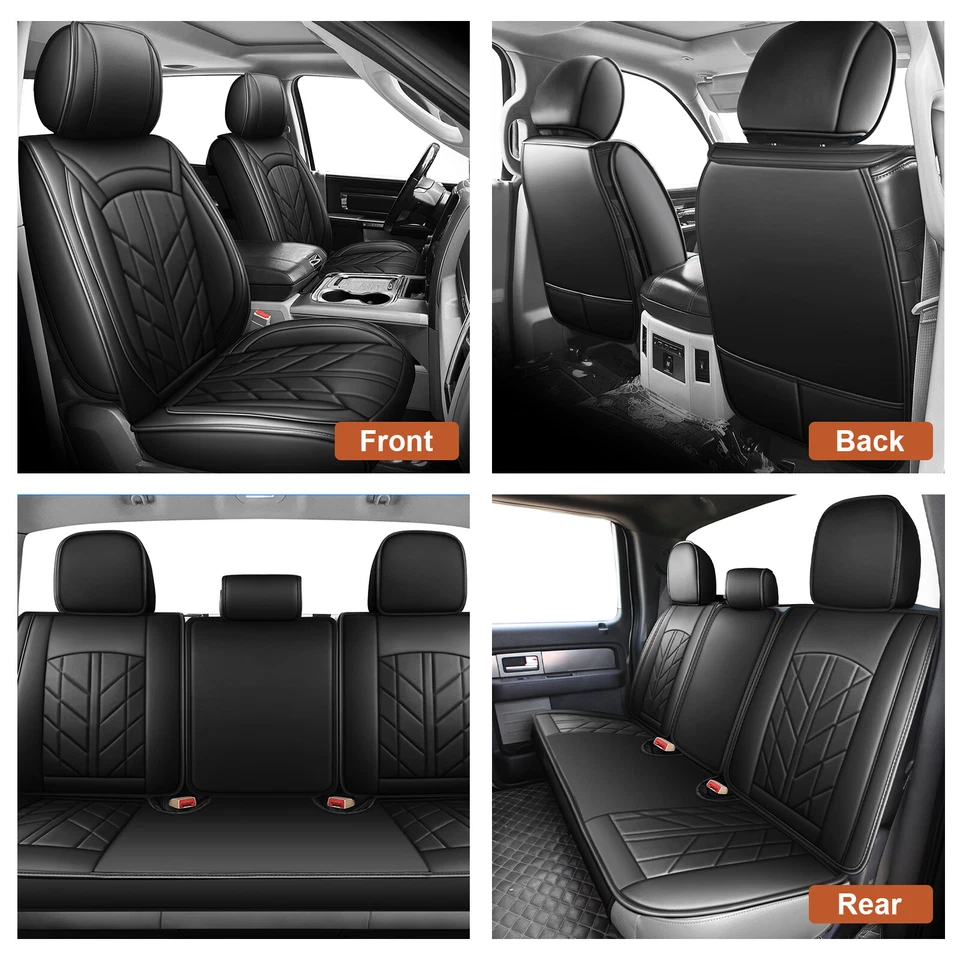 Car Seat Covers Custom For Nissan Rogue/Rogue Sport 2012-2023 Front Rear Cushion Foto 2 de 4