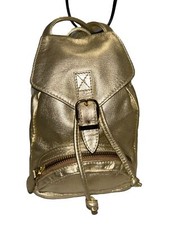 Gianni Versace Gold Mini Backpack