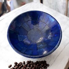 High Quality Lapis Lazuli Dyed Bowl Hand Carved Crystal Stone, Size-S