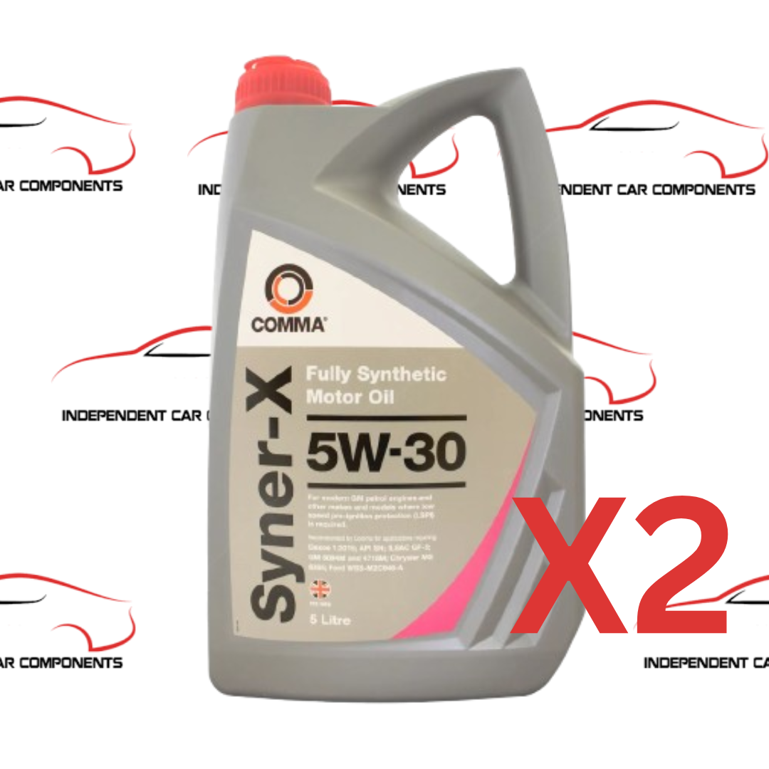 X2 Comma Syner-X 5W-30 Fully Synthetic Motor Oil Car Engine Protection 5 Litre