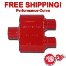 Cherry Bomb Single Chamber Exhaust Race Muffler 3" / 2.5" - One Chamber - 7427CB