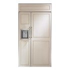 Monogram Zisb420Dn 42 Inch Side By Side Refrigerator w/ External Dispenser*Read*