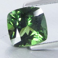 1.96Cts Natural Intense Green Master Cushion Cut Apatite Loose Gem "Ref VDO"