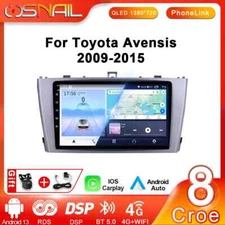 For Toyota Avensis 3 Multimedia Video Player Stereo CarPlay Auto GPS Car Radio