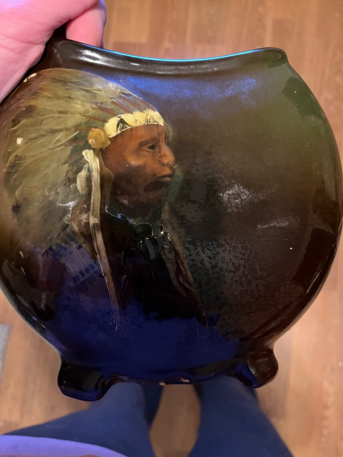 Albert Haubrich for Weller Pottery vase eBay