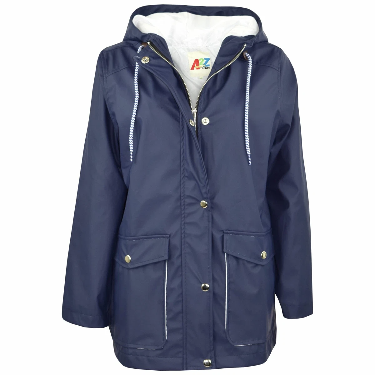 Girls navy hotsell raincoat