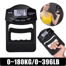 Grip Strength Tester 180KG/396LB Digital Hand Dynamometer Grip Strength Meter