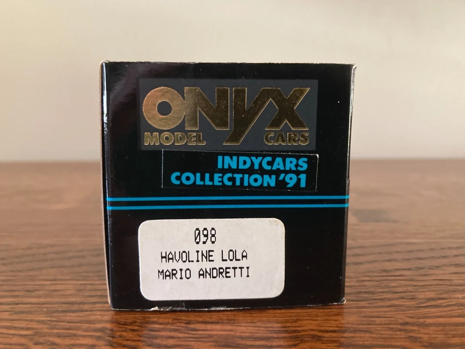 Mario Andretti 1/43 IndyCar Collection '91 modelo ônix - Imagem 3 de 4