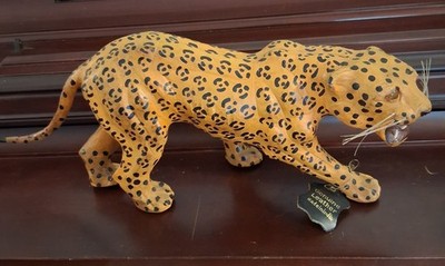 Cheetah Leather Wrapped Figure