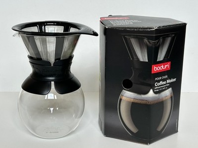 Bodum Pour Over Coffee Maker Carafe 8 Cup, 1.0 L 34 fl. oz 11571 Portugal Made