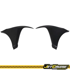 Fits 16-18 Honda Civic HFP Style Front Bumper Lip Splitter Side Apron Spats PP