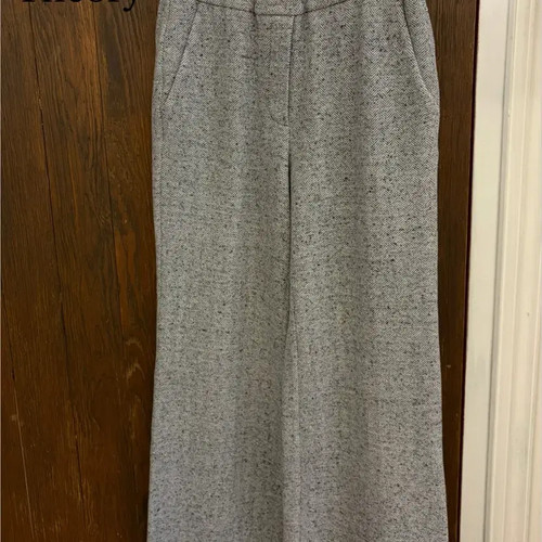 Thearee Grey Wide Band Slacks