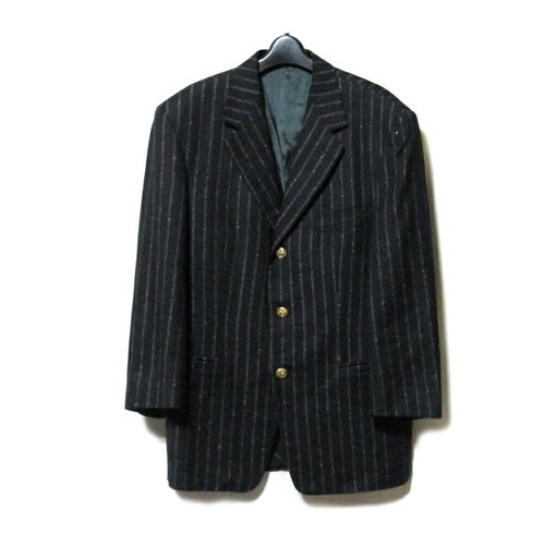 Gianni Versace Men's Wool Jacket Black US size 48/EP 3B Slim Fit