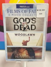 Films of Faith: 3-Movie Collection (DVD, 3-Discs) God's Not Dead, Woodlawn *NEW*