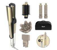SHARK Glam Straight, Waves & Curls Multi-Styler HD6052SUK – Gold – Brand New