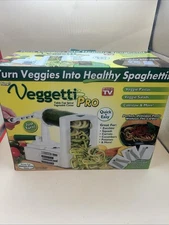 Complete VEGGETI PRO Noodle Maker, Used Once EUC Complete