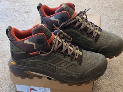 Merrell Moab Speed 2 LTR MID wasserdichte Wanderschuhe UK 9 brandneu im Karton