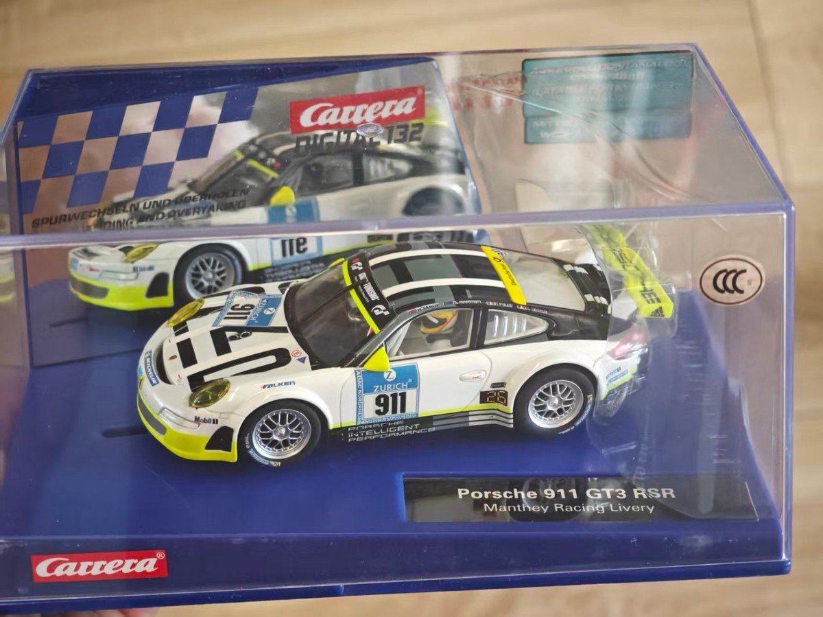 ミニカー MantheyRacing Porsche 911 GT3 RSR 2008 Carrera Digital 132 30780 Porsche 911 GT3 RSR Manthey Racing