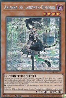 Arianna die Labrynth-Dienerin MP23-DE229 Yugioh