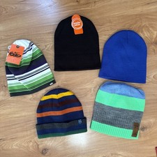 Boys Winter Hats, Various Brands/Sizes OS/8 Preowned  NWT
