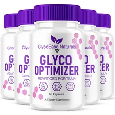 (5 Pack) Glyco Ease Blood Support, GlycoEase Overall Health Pills (300 Capsules)