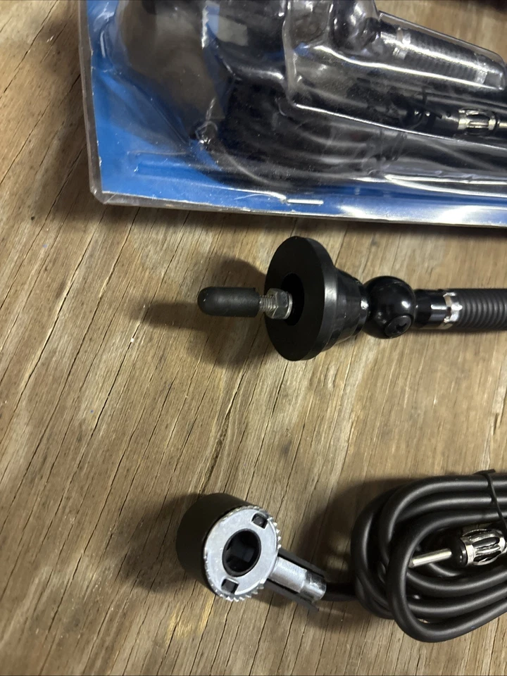 (2) Universal AM/FM Car Antennas–Rubber & Steel Mast Combo w/ Coaxial Cable– NEW - Image 3 of 3