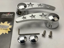 Autoloc AUTDNWC004 Window Crank Handle, Billet "Star" Door & Window Crank (Pair)