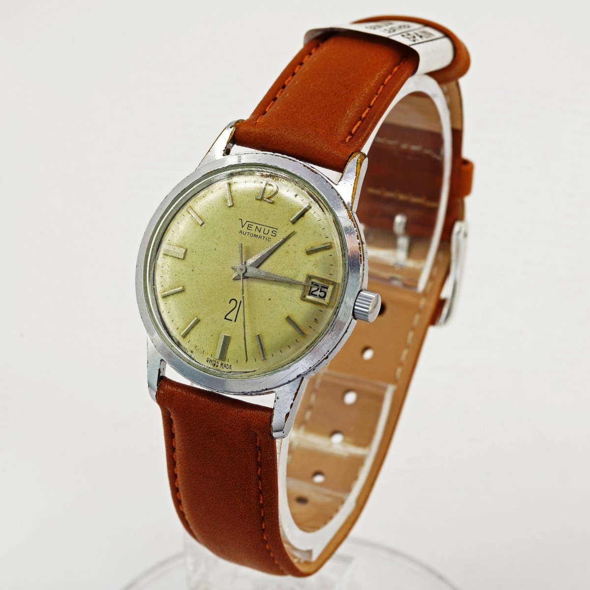 1950s Venus Automatic 21 Felsa 4007N Swiss Made Vintage wristwatch