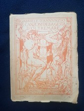 GABRIELE D'ANNUNZIO Laudi del Cielo del Mare della Terra degli Eroi 1919 MEROPE
