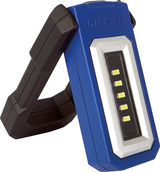 Kunzer SMD-LED Akku Arbeitsleuchte Arbeitslampe PL-050 USB 200Lm Magnet Li-Ion-image