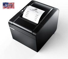 Rongta POS Printer, 80Mm USB Thermal Receipt Printer,Black