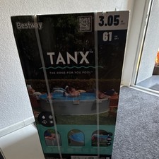 Bestway TANX Stahlwandbecken rund &Oslash; 3,05 m x 61 cm Stahlwandpool