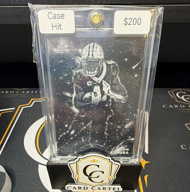 Topps 2025 Cosmic Chrome Alvin Kamara Constellation Variation SP BCV-39 Saints