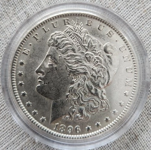 1896 Morgan Silver Dollar - AU