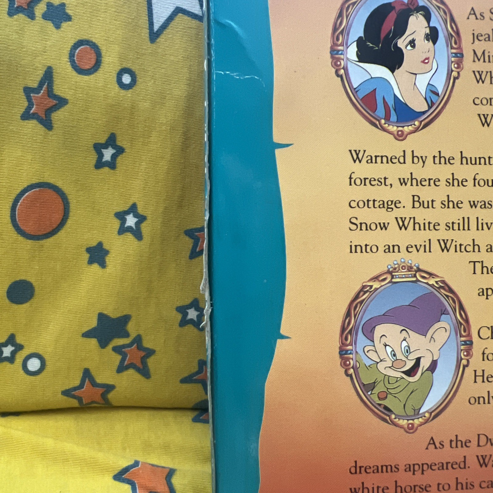 Vintage 1993 Mattel Disney Snow White Once Upon a Time Play Set In Box