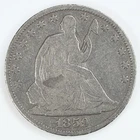 1859-O Liberty Seated Half Dollar Silver 50c New Orleans Mint