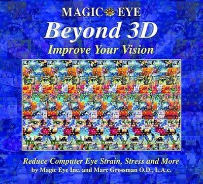 Magic Eye Beyond 3D: Improve Your Vision - Hardcover - ACCEPTABLE