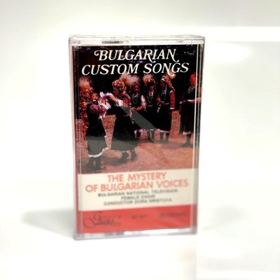 Bulgarian Custom Songs The Mystery of Bulgarian Voices Sealed Cassette