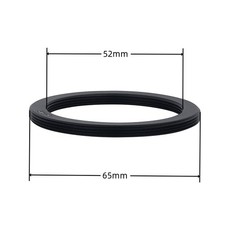 M52x1 to M65x1 Full Thread Step-Up Adapter Ring 4.5mm for DIY Lens Mod