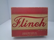 1938 Flinch Card Game By Parker Brothers Vintage Family Game Night W/Instruction