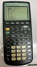 Texas Instruments  TI-83 Plus Graphing Calculator Working