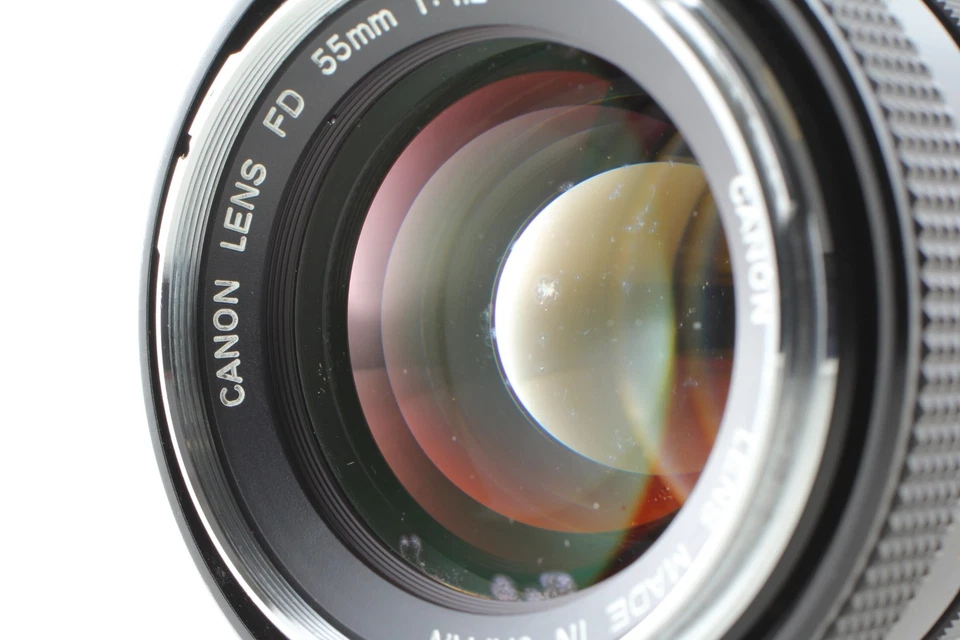 Probado [Exc+4] Canon FD 55mm f/1.2 S.S.C. Lente "O" tipo MF Prime de Japón - Imagen 3 de 4