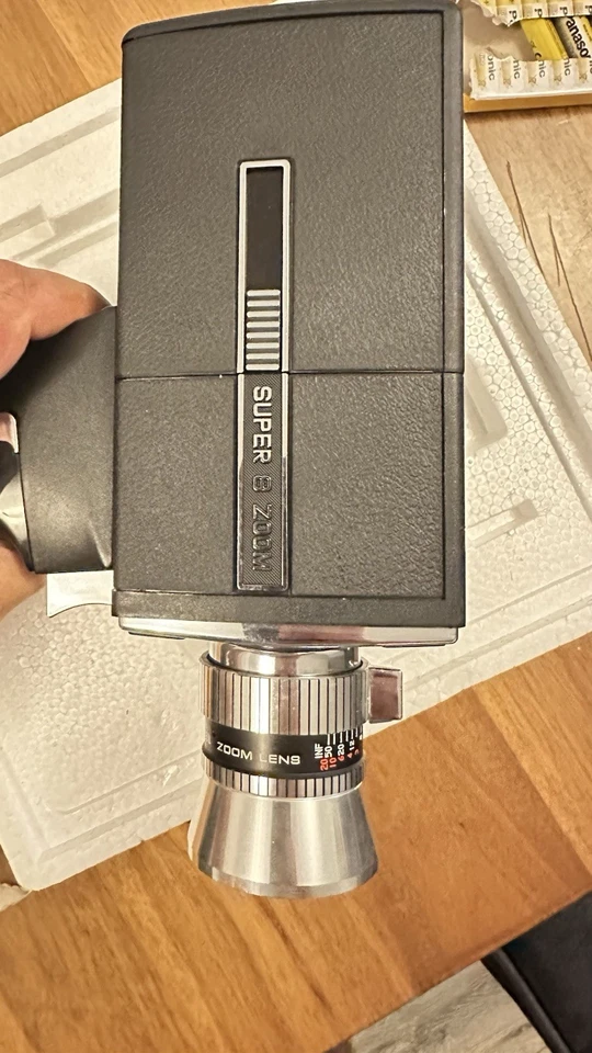 Bell & Howell 1204 Super 8 Filmkamera mit OVP & Anleitung getestet top Zustand - Bild 4 von 4