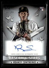 2022 Topps Baseball Stars Autographs Black Roansy Contreras RC Auto 093/199